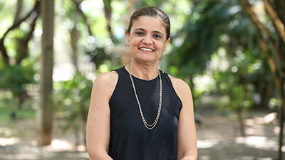 Profa. Fernanda Mônica, coordenadora do curso de Fonoaudiologia da Unifor (Foto: Ares Soares/Unifor)